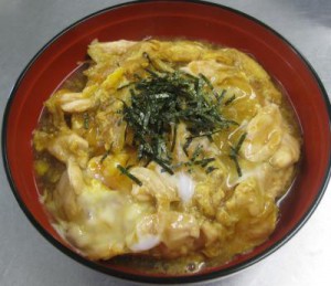 作り方3 出来あがり - ヘルシー親子丼