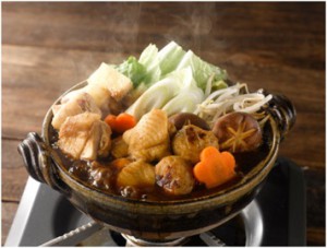 三和の純鶏名古屋コーチン味噌鍋スープ調理イメージ