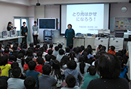 大治西小学校食育風景1