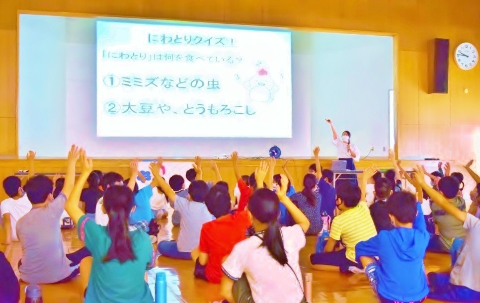 矢田小学校食育