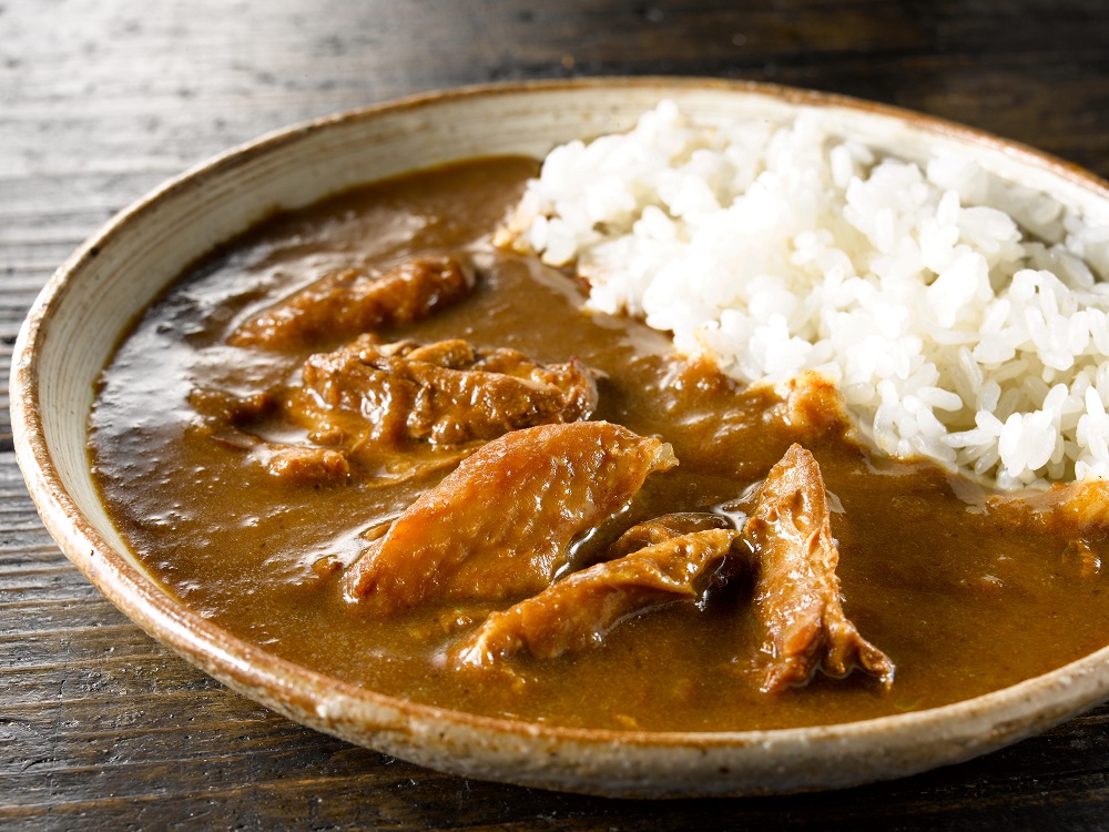 やわらか手羽ほぐしカレー