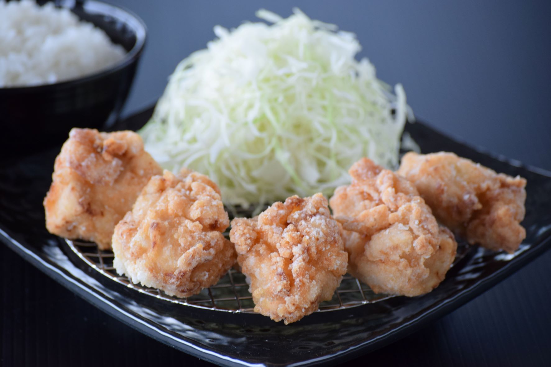【ヘルシーむね唐揚】唐揚定食(5個)
